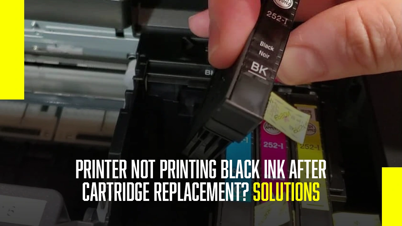 Printer on desk